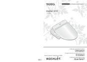 Toto WASLET B100 TCF6401U Manuel D'instructions