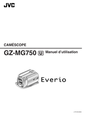 JVC Everio GZ-MG750 Manuel D'utilisation