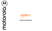 Motorola Moto E5 Play Guide D'utilisation