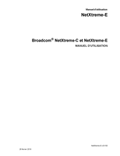 Broadcom NetXtreme-E Manuel D'utilisation