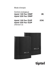TIPTEL 2/8 Fax CLIP Mode D'emploi