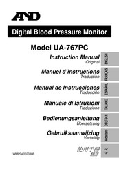 AND UA-767PC Manuel D'instructions