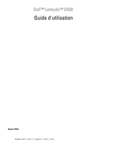 Dell Latitude D430 Guide D'utilisation