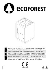 ECOFOREST CM 01-04 Manuel D'installation Et Maintenance