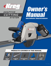 Kreg Adaptive Cutting System Guide D'utilisation