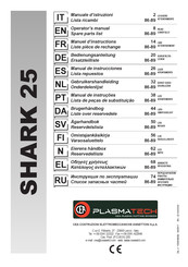 PLASMATECH SHARK 25 COMPRESSOR Manuel D'instructions