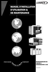 Lennox ECOMAX LCH Série Manuel D'installation, D'utilisation Et De Maintenance