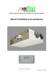 P.LEMMENS HR flat 2000 Manuel D'installation