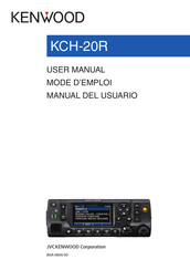 Kenwood KCH-20R Mode D'emploi