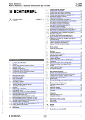 schmersal SLG445 Mode D'emploi