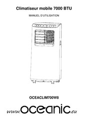 Oceanic OCEACLIM700W8 Manuel D'utilisation