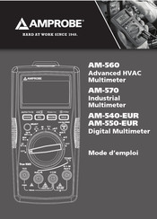 Amprobe AM-550-EUR Mode D'emploi