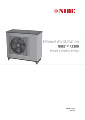 Nibe F2300 Manuel D'installation