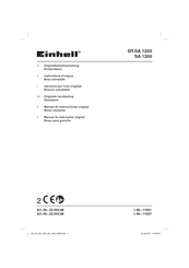 EINHELL GT-SA 1200 Instructions D'origine