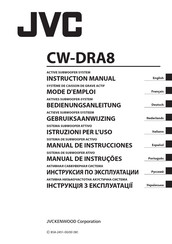 JVC CW-DRA8 Mode D'emploi