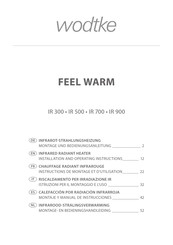 wodtke FEEL WARM IR 500 Instructions De Montage