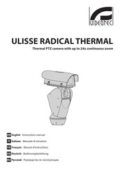 Videotec ULISSE RADICAL THERMAL Manuel D'instructions