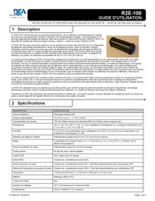 Halma BEA R2E-100 Guide D'utilisation