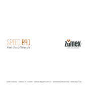 ZUMEX Speed Pro Cooler Podium Citrus Juicer Manuel De L'utilisateur
