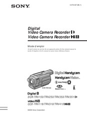 Sony Handycam CCD-TRV118 Mode D'emploi