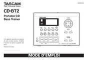 Tascam CD-BT2 Mode D'emploi