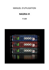 Audio Technology NAGRA-VI Manuel D'utilisation
