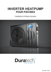 Duratech Dura Pro 28T Installation Et Mode D'emploi