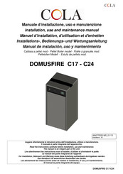 Cola DOMUSFIRE C17 Manuel D'installation, D'utilisation Et D'entretien