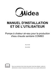 Midea Combo RSJ-16/190 Manuel D'installation Et De L'utilisateur