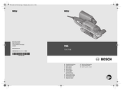 Bosch WEU PBS 75 AE Guide D'utilisation Et Manuel D'instructions
