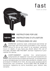 Inglesina fast Instructions D'utilisation