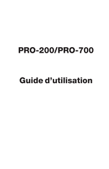 Sanyo PRO-200 Guide D'utilisation