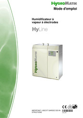 HygroMatik HyLine HY13 Mode D'emploi