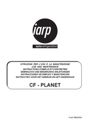 IARP CF700 Instructions D'emploi Et D'entretien