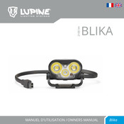 Lupine BLIKA Manuel D'utilisation