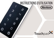 Navkom TouchPad Instructions D'utilisation