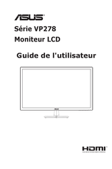 Asus VP278 Série Guide De L'utilisateur