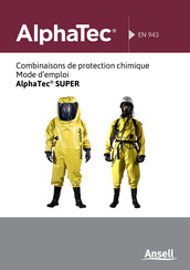 Ansell AlphaTec SUPER Mode D'emploi