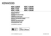 Kenwood KDC-220UI Mode D'emploi