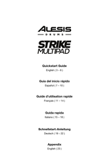 Alesis Strike Multipad Guide D'utilisation Rapide