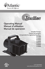 Atlantic TidalWave TT-Serie Manuel D'utilisation