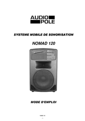Audio Pole NOMAD 120 Mode D'emploi