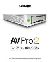 CalDigit AV Pro 2 Guide D'utilisation