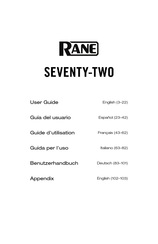 Rane Seventy-two Guide D'utilisation