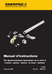 Enerpac S1500X Manuel D'instructions