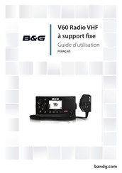 B&G V60 Guide D'utilisation