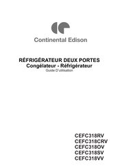 CONTINENTAL EDISON CEFC318RV Guide D'utilisation