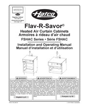 Hatco Flav-R-Savor Manuel D'installation Et D'utilisation