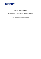 QNAP Turbo NAS TS-853S Pro (anciennement SS-853 Pro) Manuel D'utilisation