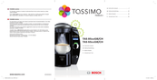 Bosch Tassimo Fidelia+ TAS 85 GH Série Mode D'emploi